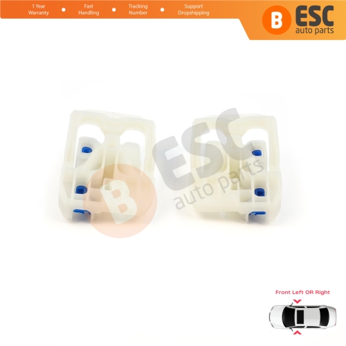 Window Regulator Repair Clips 1+2 Front Door for Audi A4 S4 B8 Q7 MK1 4L Skoda Octavia MK3 5E 4/5 Door