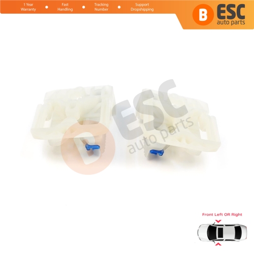 Window Regulator Repair Clips 1+2 Front Door for Audi A4 S4 B8 Q7 MK1 4L Skoda Octavia MK3 5E 4/5 Door