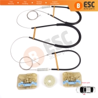 Power Window Regulator Repair Set Front Left for Audi A4 S4 B8 8K 8KH 8K5 8K2 2008-2015 4/5 Door 8K0837461