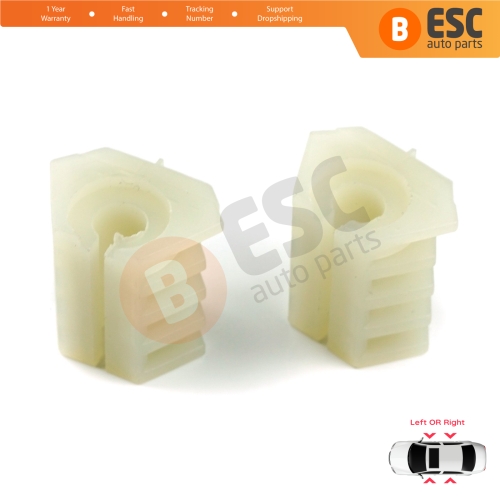 Window Regulator Cable Spring Tensioner Clips for Chevrolet Cruze Volt MK1 Ford Focus MK1 Transit Connect Tourneo MK1 Land Rover Freelander MK1 L314