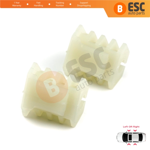 Window Regulator Cable Spring Tensioner Clips for Chevrolet Cruze Volt MK1 Ford Focus MK1 Transit Connect Tourneo MK1 Land Rover Freelander MK1 L314