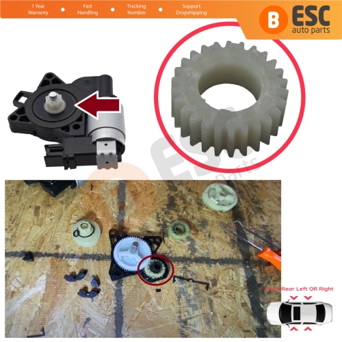 Window Regulator Motor Cog Roller Small Gear for Mazda 3 5 6 CX-7 CX-9 RX-8 G22C5858