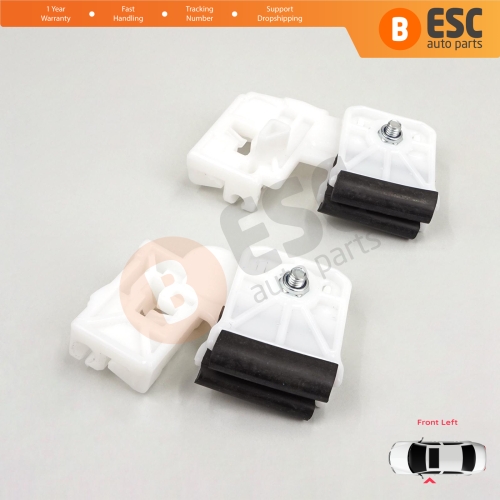 Window Regulator Repair Clips Front Left for Hyundai Elantra HD 2005-2011 Sonata NF 2005-2008 Kia Ceed ED 2006-2012 5-Door