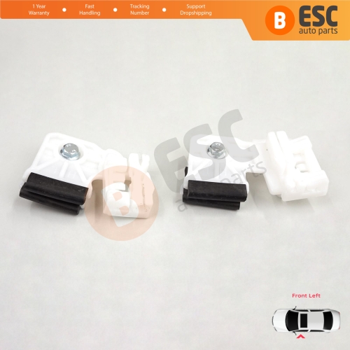 Window Regulator Repair Clips Front Left for Hyundai Elantra HD 2005-2011 Sonata NF 2005-2008 Kia Ceed ED 2006-2012 5-Door