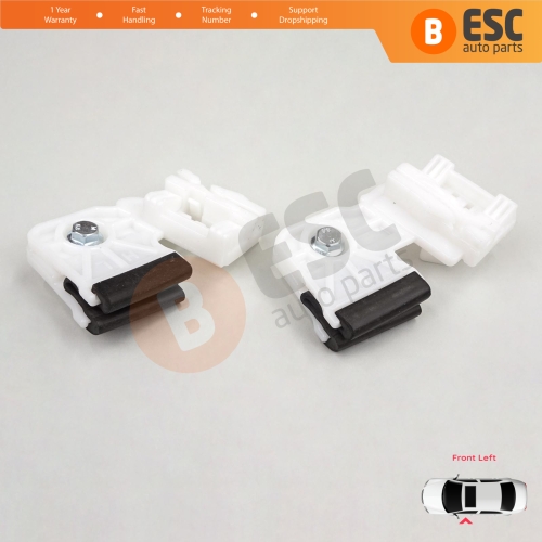 Window Regulator Repair Clips Front Left for Hyundai Elantra HD 2005-2011 Sonata NF 2005-2008 Kia Ceed ED 2006-2012 5-Door