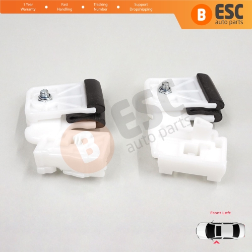 Window Regulator Repair Clips Front Left for Hyundai Elantra HD 2005-2011 Sonata NF 2005-2008 Kia Ceed ED 2006-2012 5-Door