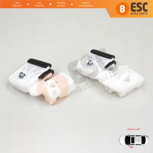 Window Regulator Repair Clips Front Left for Hyundai Elantra HD 2005-2011 Sonata NF 2005-2008 Kia Ceed ED 2006-2012 5-Door
