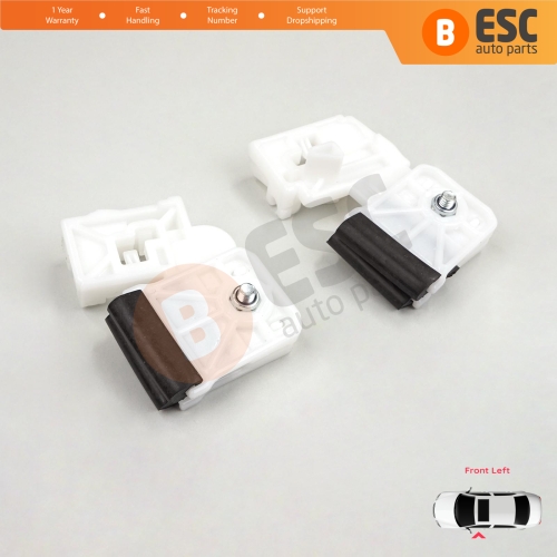 Window Regulator Repair Clips Front Left for Hyundai Elantra HD 2005-2011 Sonata NF 2005-2008 Kia Ceed ED 2006-2012 5-Door