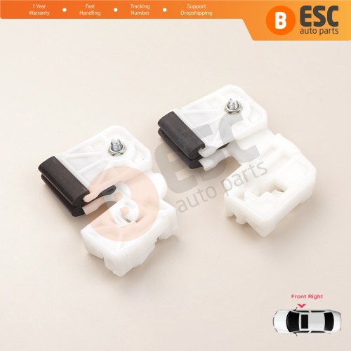 Power Window Regulator Repair Clips Front Right for Hyundai Elantra HD 2005-2011 Sonata NF 2005-2008 Kia Ceed ED 2006-2012 5-Door