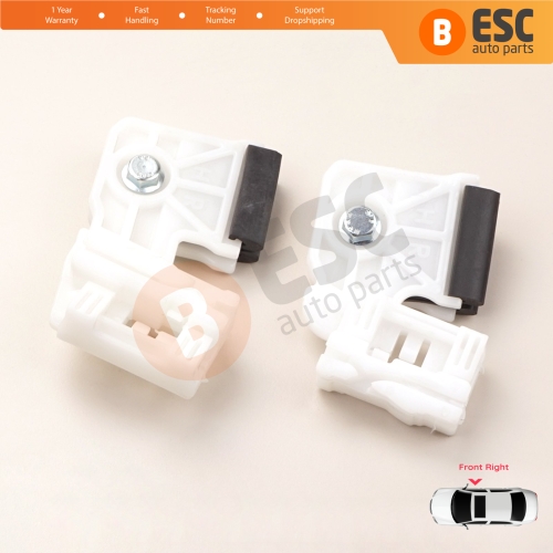 Power Window Regulator Repair Clips Front Right for Hyundai Elantra HD 2005-2011 Sonata NF 2005-2008 Kia Ceed ED 2006-2012 5-Door