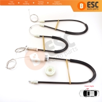 Window Regulator Repair Kit Right for Mercedes SL Class R230 2001-2012 2-Door Convertible Roadster A2307200446