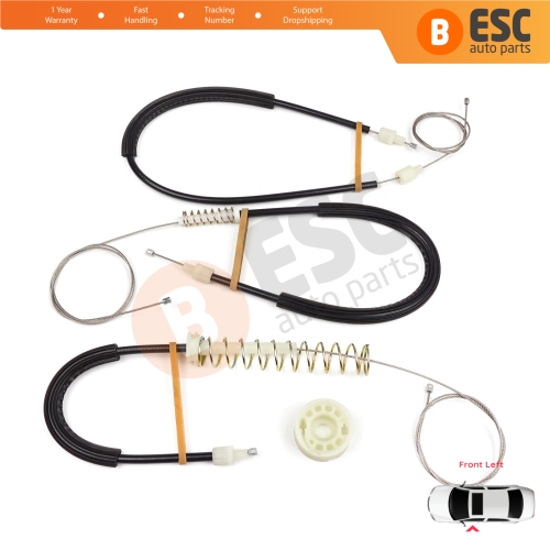 Window Regulator Repair Kit Front Left for BMW 6 Series F06 Gran Coupe 2011-2018 51337268797