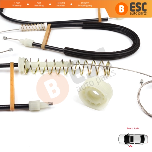 Window Regulator Repair Kit Front Left for BMW 6 Series F06 Gran Coupe 2011-2018 51337268797