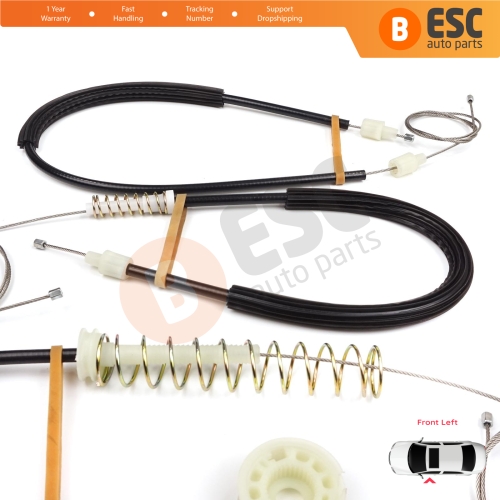 Window Regulator Repair Kit Front Left for BMW 6 Series F06 Gran Coupe 2011-2018 51337268797