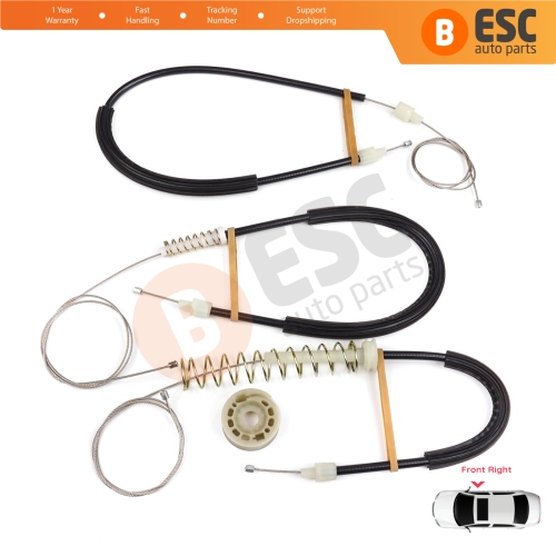 Window Regulator Repair Kit Front Right for BMW 6 Series F06 Gran Coupe 2011-2018 51337268798