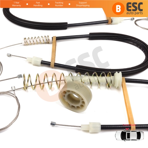 Window Regulator Repair Kit Front Right for BMW 6 Series F06 Gran Coupe 2011-2018 51337268798