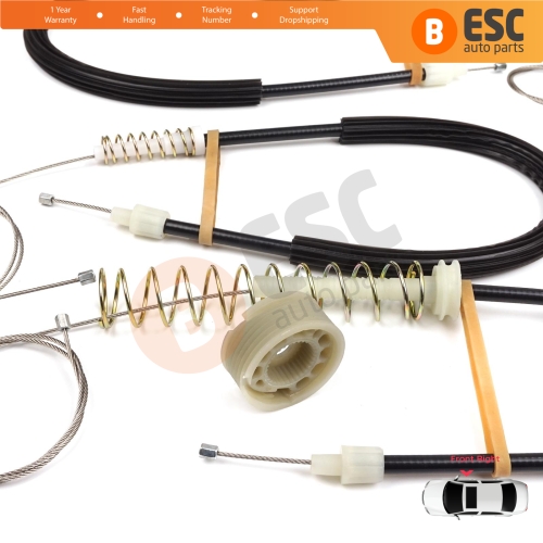 Window Regulator Repair Kit Front Right for BMW 6 Series F06 Gran Coupe 2011-2018 51337268798