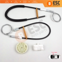 Window Regulator Repair Kit Front Right for Peugeot 106 MK1 MK2 1A 1C 1S 1991-2005 5-Door 9222G9