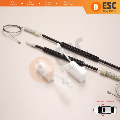 Window Regulator Repair Set Front Left or Right for Alfa Romeo 147 937 2000-2010 3/5 Door 46751871 46751870