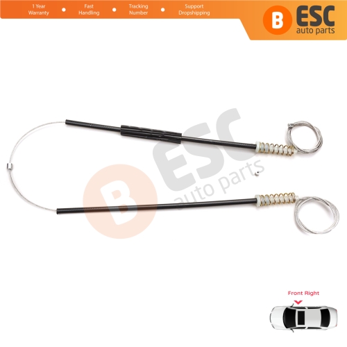 Power Window Regulator Repair Kit Front Right for Toyota Carina E T19 Corona Caldina T190 1992-1997 4/5 Door 6981005010