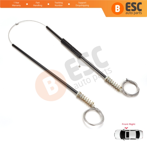 Power Window Regulator Repair Kit Front Right for Toyota Carina E T19 Corona Caldina T190 1992-1997 4/5 Door 6981005010