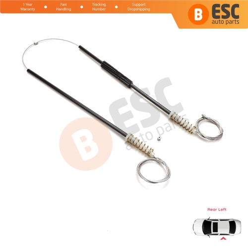 Power Window Regulator Repair Kit Rear Left for Toyota Carina E T19 Corona Caldina T190 1992-1997 4/5 Door 6984020260