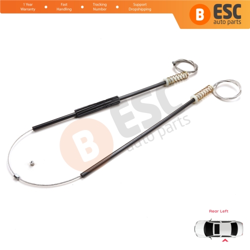 Power Window Regulator Repair Kit Rear Left for Toyota Carina E T19 Corona Caldina T190 1992-1997 4/5 Door 6984020260