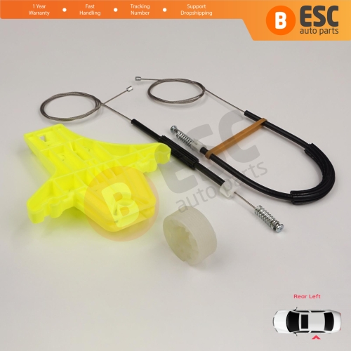 Window Regulator Repair Kit Rear Left for VW Amarok MK1 2H 2010-2022 4-Door Pickup 2H7839401