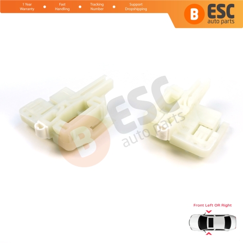 Window Regulator Repair Clips Front Left or Right 51337140587 51337140588 for BMW E90 91 E87 