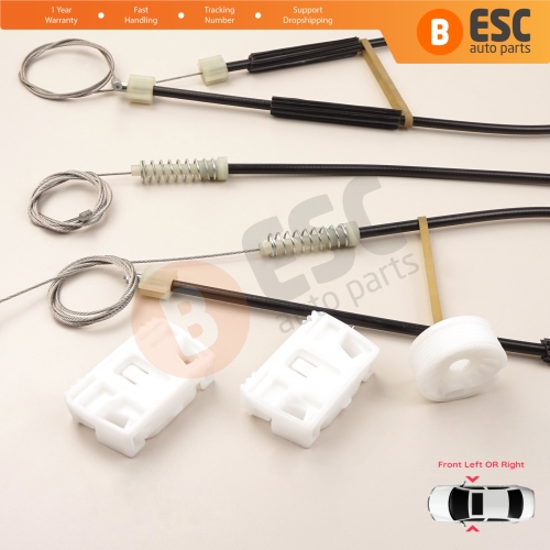 Window Regulator Repair Set Front Left or Right Door for Mercedes Vito Viano Mixto V Class MK2 W639 2011-2014 6397200446 6397200546