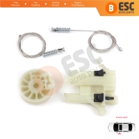 Power Window Regulator Repair Kit Front Left for Fiat 500 2007-On 2/3 Door Hatchback Cabrio Convertible 68070267AD