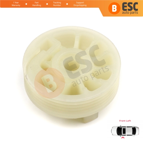 Window Regulator Repair Wheel Front Left Door 68070267AD for Fiat 500 2007-On