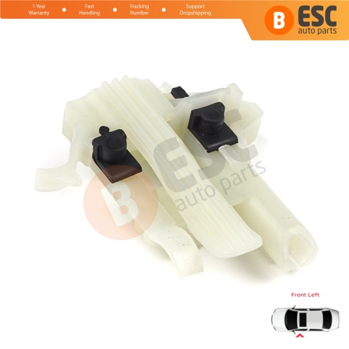 Power Window Regulator Repair Clips Front Left for Fiat 500 2007-On 2/3 Door Hatchback Cabrio Convertible 68070267AD