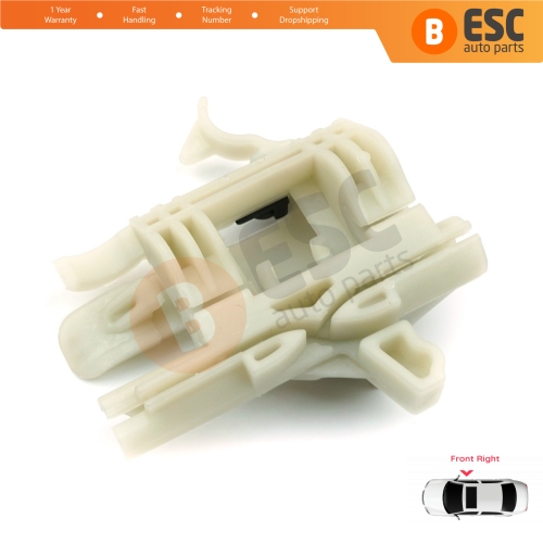 Power Window Regulator Repair Clips Front Right for Fiat 500 2007-On 2/3 Door Hatchback Cabrio Convertible 68070267AD