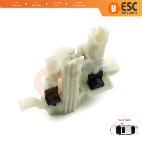 Power Window Regulator Repair Clips Front Right for Fiat 500 2007-On 2/3 Door Hatchback Cabrio Convertible 68070267AD