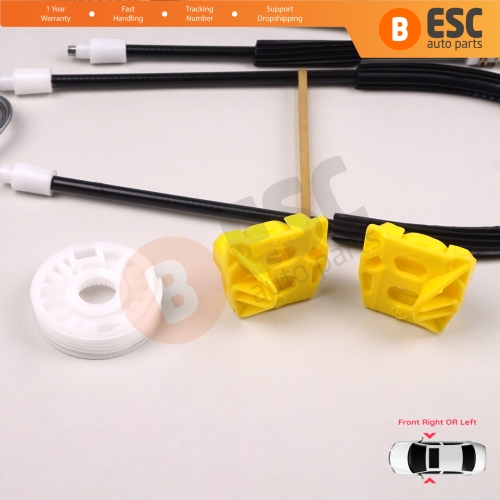 Power Window Regulator Repair Set Left or Right Door for VW Golf MK4 1J1 1997-2006 2/3 Door Hatchback 1J3837461 1J3837462