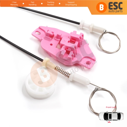 Power Window Regulator Repair Kit Front Left for Hyundai Starex H-1 Grand MK2 TQ 2007–2024 824034H010