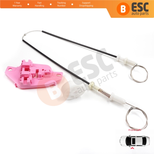 Power Window Regulator Repair Kit Front Left for Hyundai Starex H-1 Grand MK2 TQ 2007–2024 824034H010