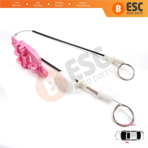 Power Window Regulator Repair Kit Front Left for Hyundai Starex H-1 Grand MK2 TQ 2007–2024 824034H010