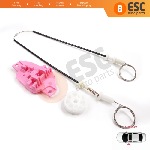 Power Window Regulator Repair Kit Front Left for Hyundai Starex H-1 Grand MK2 TQ 2007–2024 824034H010