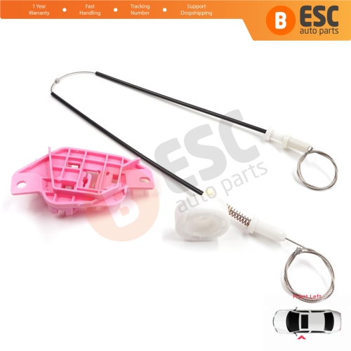 Power Window Regulator Repair Kit Front Left for Hyundai Starex H-1 Grand MK2 TQ 2007–2024 824034H010