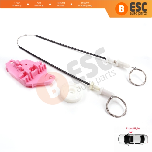 Power Window Regulator Repair Kit Front Right for Hyundai Starex H-1 Grand MK2 TQ 2007–2024 824044H010