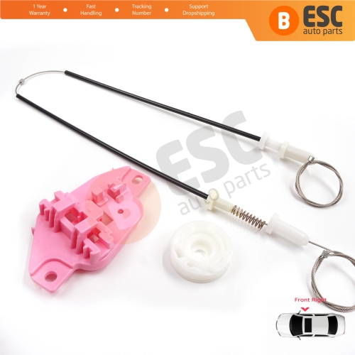 Power Window Regulator Repair Kit Front Right for Hyundai Starex H-1 Grand MK2 TQ 2007–2024 824044H010