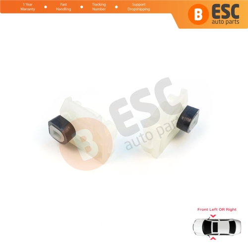 Window Regulator Repair Clips A+B Front Door for VW New Beetle C1 Seat Toledo MK2 1M2 Leon MK1 1M1 Skoda Fabia MK1 6Y Praktik