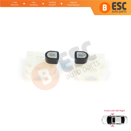 Window Regulator Repair Clips A+B Front Door for VW New Beetle C1 Seat Toledo MK2 1M2 Leon MK1 1M1 Skoda Fabia MK1 6Y Praktik