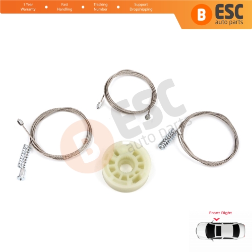 Power Window Regulator Repair Kit Front Right for Kia Ceed Cee'd MK2 JD 2012-2018 5-Door 82460A2710