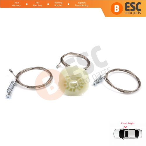 Power Window Regulator Repair Kit Front Right for Kia Ceed Cee'd MK2 JD 2012-2018 5-Door 82460A2710