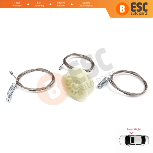 Power Window Regulator Repair Kit Front Right for Kia Ceed Cee'd MK2 JD 2012-2018 5-Door 82460A2710