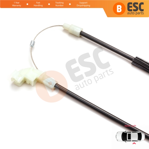 Power Window Regulator Repair Kit Rear Left for Volvo S40 V40 MK1 644 645 1995-2004 4/5-Door 30623452