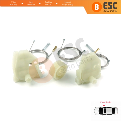 Power Window Regulator Repair Set Front Right Door for MAN Truck TGS TGX MK1 2006-2021 81626456040